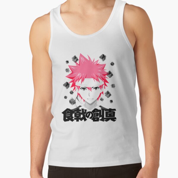 Food Wars Food Dueler Black Tank Top - Image 2