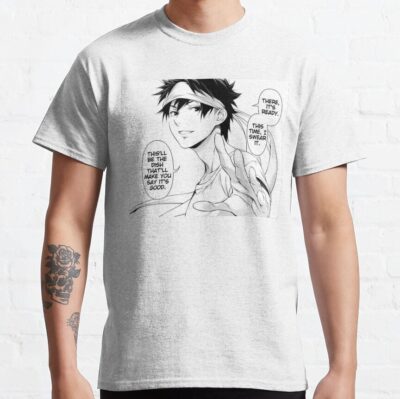 ssrcoclassic teemensfafafaca443f4786front altsquare product1000x1000.u1 21 - Food Wars Merch