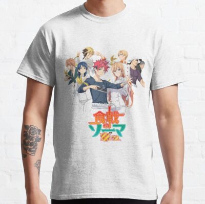 ssrcoclassic teemensfafafaca443f4786front altsquare product1000x1000.u1 27 - Food Wars Merch