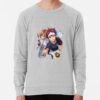 ssrcolightweight sweatshirtmensheather greyfrontsquare productx1000 bgf8f8f8 10 - Food Wars Merch