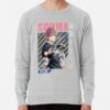 ssrcolightweight sweatshirtmensheather greyfrontsquare productx1000 bgf8f8f8 2 - Food Wars Merch
