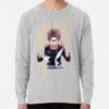 ssrcolightweight sweatshirtmensheather greyfrontsquare productx1000 bgf8f8f8 5 - Food Wars Merch