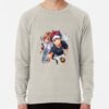 ssrcolightweight sweatshirtmensoatmeal heatherfrontsquare productx1000 bgf8f8f8 10 - Food Wars Merch
