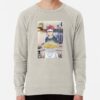 ssrcolightweight sweatshirtmensoatmeal heatherfrontsquare productx1000 bgf8f8f8 12 - Food Wars Merch