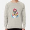 ssrcolightweight sweatshirtmensoatmeal heatherfrontsquare productx1000 bgf8f8f8 6 - Food Wars Merch