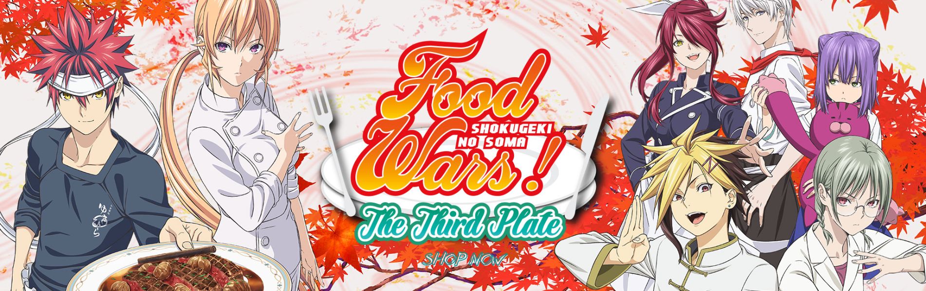 Banners Nhung 1 - Food Wars Merch