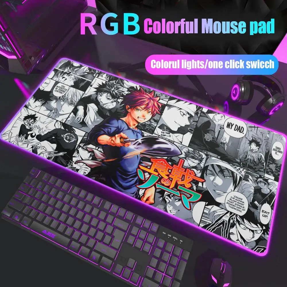 Food Wars Mouse Pad For Desk Mat