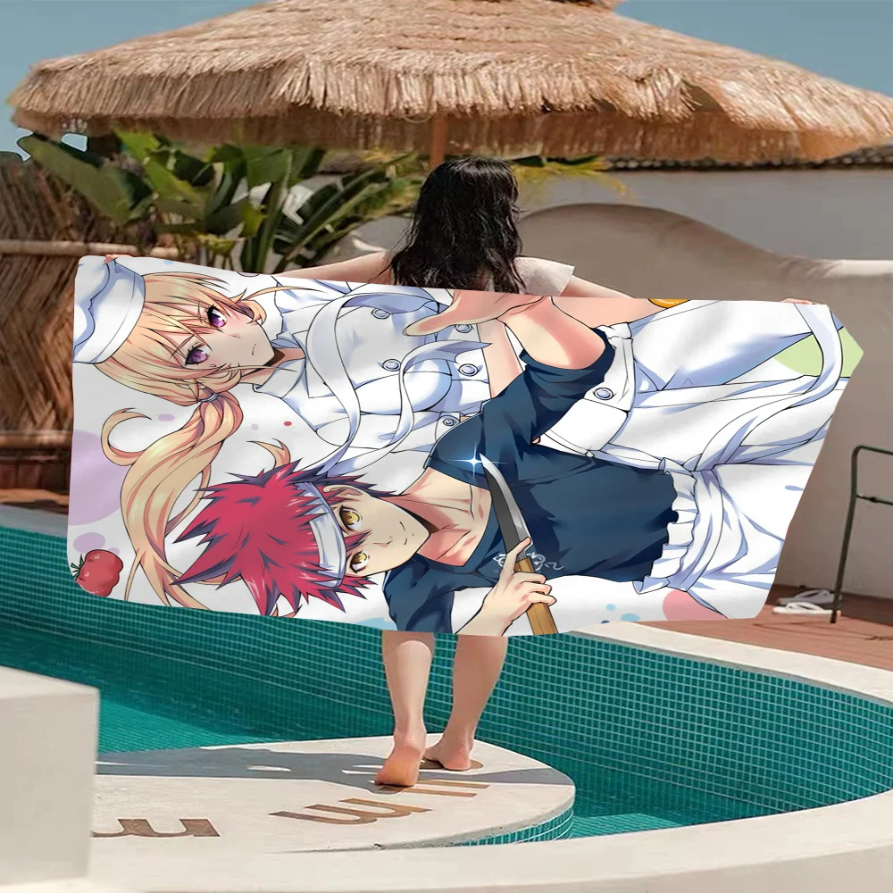 Food Wars Beach Towel For Summer