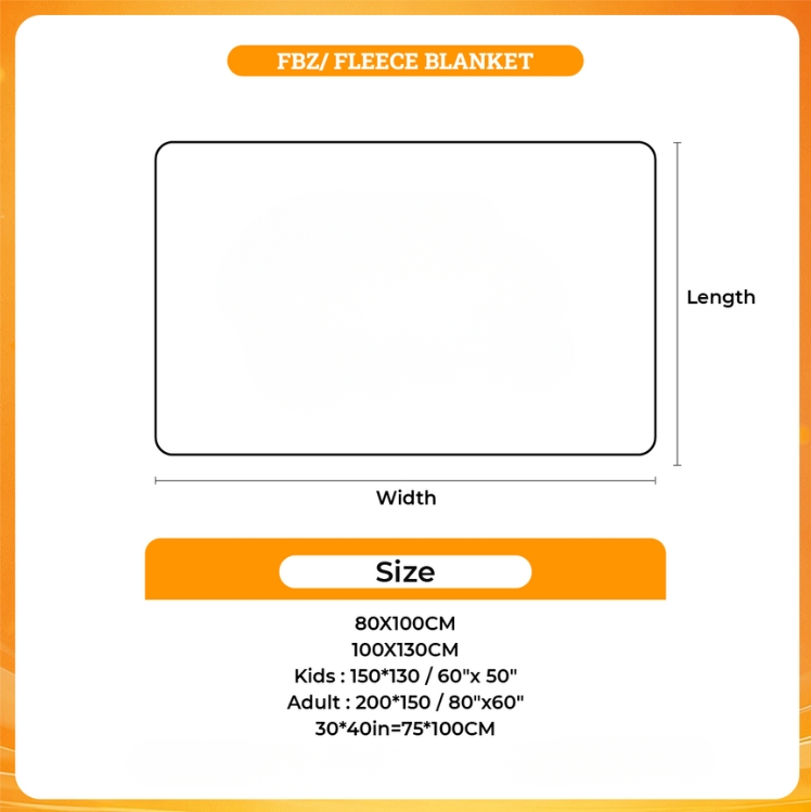 3D Fleece Blanket - Food Wars Merch