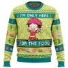 Im Only Here For The Food Food Wars Ugly Christmas Sweater - Food Wars Merch